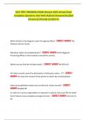 DAV TRIP TRAINING EXAM Newest 2025 Actual Exam  Complete Questions And Well Defined Answers&lpar;Verified  Answers&rpar;&vert;Already Graded A&plus; 