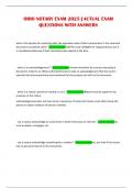 OHIO NOTARY EXAM 2025 &vert; ACTUAL EXAM QUESTIONS WITH ANSWERS