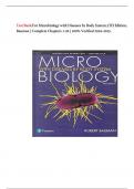 Test Bank for Microbiology with Diseases by Body System 5th Edition &vert; Bauman &vert; ISBN 9780134477206 &vert; All 26 Chapters &vert; Complete Verified 2025 Edition