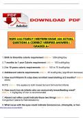  NURS 5432 FAMILY I MIDTERM EXAM&vert; 300 ACTUAL QUESTIONS & CORRECT VERIFIED ANSWERS&vert;&vert; GRADED A&plus;