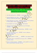 BIO 256 TEST 1 FREQUENTLY TESTED EXAM QUESTIONS WITH CORRECT VERIFIED SOLUTIONS &vert;&vert;A&plus; GRADED&excl;&excl;&excl; &period;UPDATED 2025-2026>>