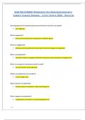 AHA PALS EXAM NEWEST 2025 ACTUAL EXAM TEST BANK 230 QUESTIONS AND CORRECT DETAILED ANSWERS WITH RATIONALES &lpar;VERIFIED ANSWERS&rpar; ALREADY GRADED A&plus; NEWEST VERSION