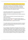 HCS4 &ndash; HCS-D Practice Test &num;1 with Verified Coding Answers for Home Health ICD-10 Application