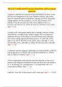  HCS &ndash; HCS-D ICD-10 Master Practice Questions with Verified Answers and Code Rationales