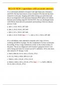 HCS8 &ndash; HCS-D Practice Exam &num;3 with Verified ICD-10 Answers for Home Health Coding