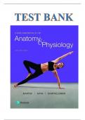 Test bank for Fundamentals of Anatomy and Physiology, 11e (Martini); Verified answers; Graded A+ | LATEST