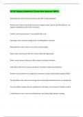 NCSF Sports Nutrition &vert;&vert; Error-free Answers 100&percnt;&period;