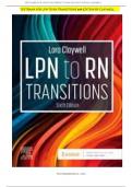 Test Bank For LPN to RN Transitions 6th Edition by Lora Claywell all chapters included graded A&plus;