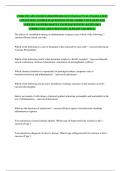 UTMB 5355 ADVANCED PATHOPHYSIOLOGY EXAM-ACTUAL EXAM &vert;LATEST UPDATE 2025 &vert; COMPLETE QUESTIONS WITH CORRECT DETAILED AND VERIFIED ANSWERS-MOSTLY TESTED QUESTIONS -RATED 100&percnt; CORRECT&excl;&excl;GUARANTEED PASS&excl;&excl; ALREADY GRADED A&plus;