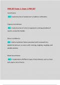 PNR 207 Exam 1&colon; Exam 1 PNR 207 &semi; Updated A&plus; Guide Solution