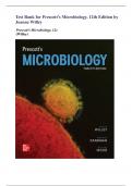 Test Bank for Prescott&rsquo;s Microbiology&comma; 12th Edition&comma; Joanne Willey&comma; Kathleen Sandman&comma; Dorothy Wood&comma; ISBN10&colon; 1264088396&comma; ISBN13&colon; 