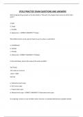 CP212 PRACTICE EXAM QUESTIONS AND ANSWERS