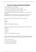 EVR 1001 FSU EXAM 4 QUESTIONS AND ANSWERS