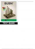 TEST BANK FOR BUSN 9TH EDITION BY KELLY