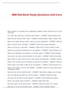 88M Red Book Study Questions And Correct Answers
