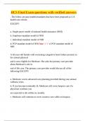 HCS Study Bundle &vert; Verified Q&A &vert; Health Care Systems & Patient Care Concepts Guide