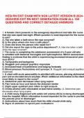 HESI RN EXIT EXAM WITH NGN LATEST VERSION B 2024-2025HESI EXIT RN NEXT GENERATION EXAM ALL 160 QUESTIONS AND CORRECT DETAILED ANSWERS&period;pdf