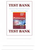 Lippincott Illustrated Reviews&colon; Pharmacology 8th Edition by Karen Whalen&vert;&vert;ISBN NO&colon;10&comma;1975170555-Test Bank