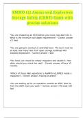 AMMO 112 Ammo and Explosives Storage Safety &lpar;CERT&rpar; Exam with precise solutions 