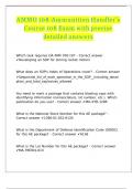 AMMO 108-Ammunition Handler&rsquo;s Course 108 Exam with precise detailed answers 