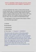 GFACT CERTIFICATION EXAM &lpar;ACTUAL 2025&rpar;  ALL QUESTIONS AND CORRECT GRADED A&plus;