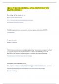 NEVADA TIMESHARE LICENSE FULL ACTUAL PRACTICE EXAM WITH SOLUTIONS GRADED A&plus;