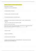 YMCA BLS test Questions and Answers Already Passed Rated A&plus;