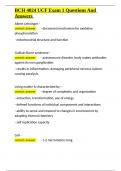 BCH 4024 UCF Exam 1 Questions And Answers&period;docx
