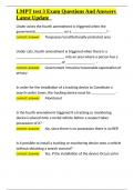 LMPT test 3 Exam Questions And Answers Latest Update&period;docx