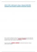 SOCY 1000 - McConnell - Exam 1 Newest 2025 With  Questions and Answers Graded A&plus;&vert;Assured Success 