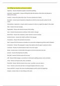 ELA- Writing Exam Questions and Answers Graded A&plus;