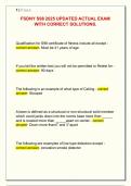 FSDNY S98 2025 UPDATED ACTUAL EXAM  WITH CORRECT SOLUTIONS&period;