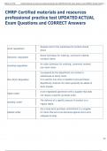 Exam &lpar;elaborations&rpar; CMRP  