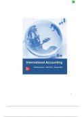 Test Bank for International Accounting&comma; 6th Edition by Timothy Doupnik&comma; All Chapters &vert;&vert;Complete A&plus; Guide