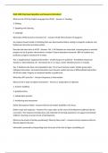 ELED 3100 Final Exam Questions and Answers Fully Solved 