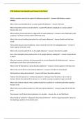 RTBC Abdomen Exam Questions and Answers Fully Solved 