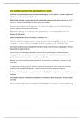 RTBC HUMERUS EXAM QUESTIONS AND ANSWERS FULLY SOLVED 