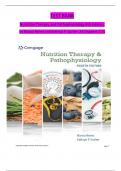 TEST BANK Nutrition Therapy and Pathophysiology 4th Edition&comma; by Marcia Nelms and Kathryn P&period; Sucher&period; All Chapters 1-25