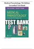 medical Parasitology 7th Edition  Leventhal Test Bank