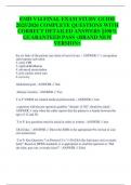 EMD V14 FINAL EXAM STUDY GUIDE 2025&sol;2026 COMPLETE QUESTIONS WITH CORRECT DETAILED ANSWERS &vert;&vert;100&percnt; GUARANTEED PASS <BRAND NEW VERSION>