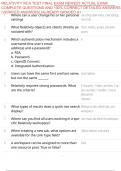 RELATIVITY RCA TEST FINAL EXAM NEWEST ACTUAL EXAM COMPLETE QUESTIONS AND 100&percnt; CORRECT DETAILED ANSWERS &lpar;VERIFIED ANSWERS&rpar; &vert;ALREADY GRADED A&plus;