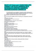 NCCPT CPT Exam part 1 QUESTIONS AND CORRECT DETAILED ANSWERS WITH RATIONALES &lpar;VERIFIED ANSWERS&rpar; 2025&sol;2026 &vert;ALREADY GRADED A&plus;