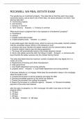 ROCKWELL WA REAL ESTATE EXAM