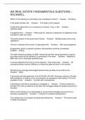 WA REAL ESTATE FUNDAMENTALS QUESTIONS &ndash; ROCKWELL