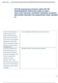 Exam &lpar;elaborations&rpar; VATI PN Comprehensive Predictor 