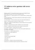 571 midterm review questions with correct answers