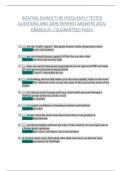 Connecticut Boating License Exam 2025&colon; 85 Essential Questions & Verified Answers &lpar;Guaranteed Pass&excl;&rpar;