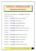CFM Exam &colon;&colon; CFR References 2025 Questions and Answers