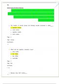 TEST BANK FOR COGNITION 6TH EDITION BY RADVANSKY QUESTIONS AND ANSWERS LATEST UPDATE 2023&sol;2024 BEST GRADED A&plus; FOR EXCELLENT PASS