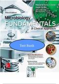 Test Bank for Microbiology Fundamentals&comma; 3rd Edition by Cowan &ndash; Complete Study Guide & Exam Prep &lpar;ISBN&colon; 1259709221&rpar;
